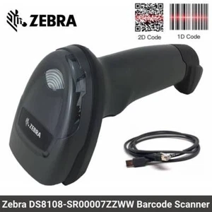 Zebra DS8108-SR00007ZZWW kabelgebundener Handheld 2D 1D Imager Barcode Scanner USB - Bild 1 von 3