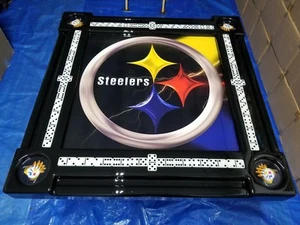 Steelers Themed Domino Table by Domino Tables by Art - Picture 1 of 8