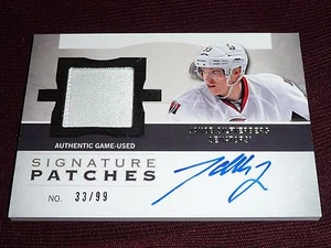 2012-13 The Cup Jakob Silfverberg Auto Patch 33/99 RC Jersey# 1/1 Signature - Picture 1 of 2