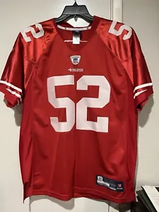 Maglia vintage Reebok taglia 46 SF 49ers Patrick Willis #52 uomo small - Foto 1 di 13