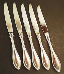 ONeida American Harmony Arbor Stainless lot 5 dinner knives - Picture 1 of 2