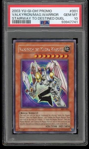 Yugioh PSA 10 GEM MINT VALKYRION THE MAGNA WARRIOR 2003 SDD-001 *PROMO* - Picture 1 of 2