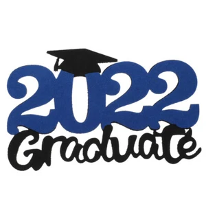 Set of 2 Graduation Photo Sign Office Bride Props Season Decoration - Picture 1 of 12