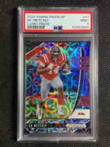 2020 Panini Prizm DP Camo Prizm /25 SSP SP DK Metcalf #41 PSA 9 MINT Seahawks - Picture 1 of 2