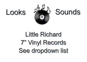 LITTLE RICHARD 7" VINYLS - VARIOUS TITLES - EX / VG+ / VG - Picture 1 of 34