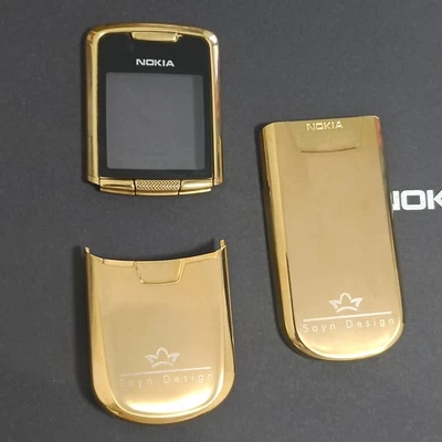 RARO Nokia 8800 Classic Gold Edition Repuestos Cubierta Carcasa Fundas Estuche Foto 1 de 4