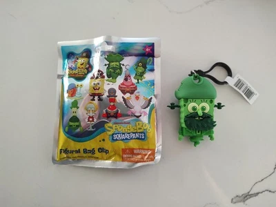 SpongeBob Movie Monogram Figural Bag Clip Exclusive B Flying Dutchman SpongeBob - Image 1 of 4