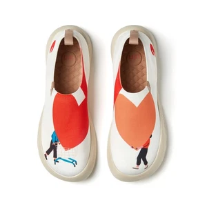 Zapatos para caminar informales sin cordones UIN para mujer (Toledo 15- Regalo de amor) - Imagen 1 de 9