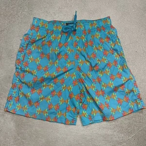 Vilebrequin Youth Swim Trunks Size 10 Fish Print Inner Lining - Picture 1 of 5