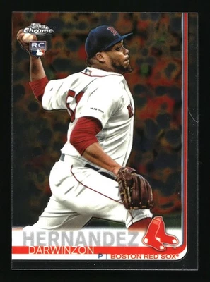 2019 Topps Chrome Update Edition  Darwinzon Hernandez #30 Boston Red Sox  RC - Image 1 of 2