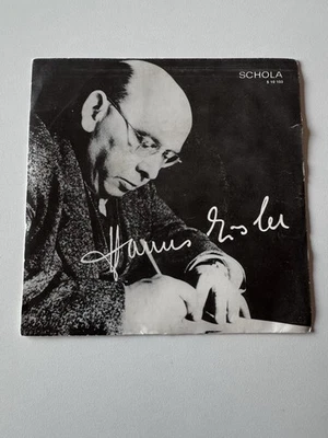 Hanns Eisler - Musikalisches Portät 7“Single Schola DDR - Bild 1 von 4