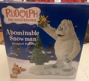 Estatua abominable muñeco de nieve Enesco Rodolph Island of Misfit Toys - Imagen 1 de 8