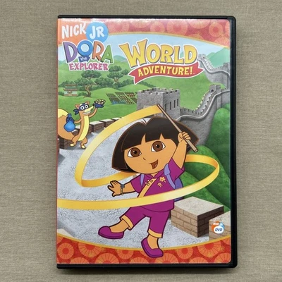 Dora the Explorer: World Adventure! (DVD 2006 3 Ep +Insert) Nick Jr Show Spanish - Image 1 of 4