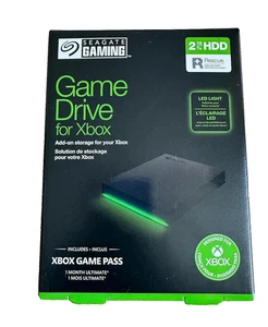 Seagate Game Drive for Xbox, 2TB, External Hard Drive Portable Brand new Sealed - Afbeelding 1 van 4