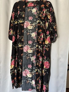 Forever 2 Floral Kimono Women’s Cardigan Size S - Picture 1 of 7
