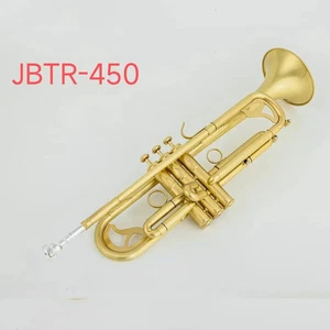 High-end Bb Flat Trumpet JBTR-450 Brass Antique Bronze Grading Professional - Picture 1 of 9
