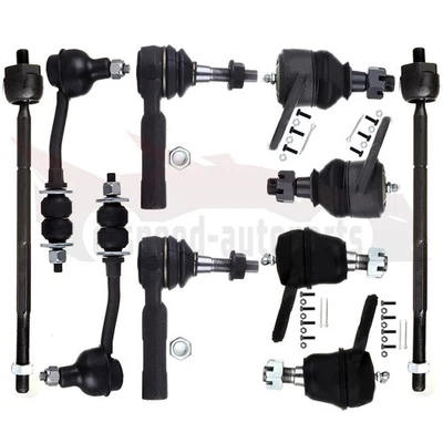 Front Ball Joint Tie rod Sway Bar kits For 2000-2004 Dodge Durango Dakota RWD Foto 1 de 4