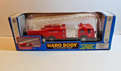 TOOTSIE JUGUETE CUERPO DURO FUNDIDO A PRESIÓN EXTENSIÓN ESCALERA CAMIÓN DE BOMBEROS-ORIG. CAJA-VIN. 1996 Foto 1 de 4