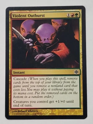 MTG Violent Outburst Alara Reborn 63/145 Regular Common - Image 1 of 2