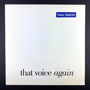 Peter Gabriel That Voice Again (12" Single) • vinyl record NM M- - Picture 1 of 6