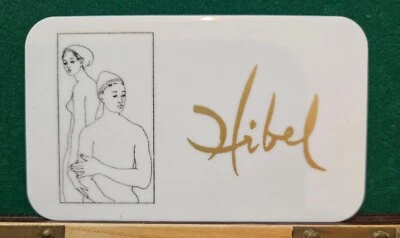 ¡Hallazgo raro! Tarjeta de visita personal de cerámica Edna Hibel Foto 1 de 4