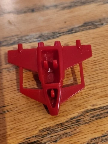 vintage VOLTRON DAIRUGGER RED CHEST PIECE PART action figure JET PLANE Cover