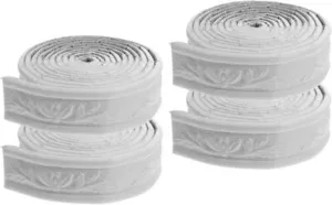 Peel and Stick Crown Molding: 4 Roll Wall Trim Skirting Border Self-Adhesive ... - Picture 1 of 1