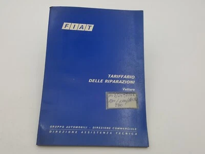 Manuale officina Fiat 600D T 1100R 1300 1500 1800B 2300 tariffario riparazi 1972 - Immagine 1 di 4