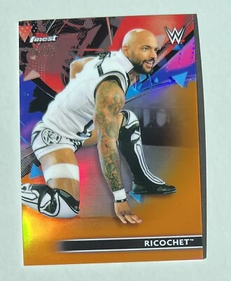 Ricochet 2022 Topps Finest Orange Refractor #33 Serial #’d 10/25 - Image 1 of 2