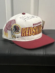 VINTAGE SPORTS SPECIALTIES WASHINGTON REDSKINS SHADOW SNAPBACK LASER HAT  - Picture 1 of 13
