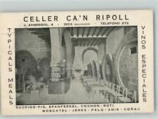 39753926 - Inca Gasthaus Celler Ca´n Ripoll Mallorca 1957