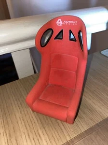 Car Auto Art Design Recaro Racing Desktop Phone Holder Red - iPhone / Samsung - Zdjęcie 1 z 4