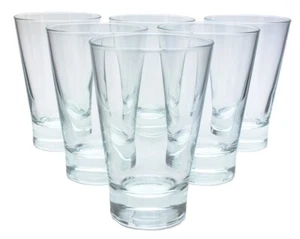 6 Gerolsteiner Becher Wassergläser 27cl - Design Glas - Gläser - Set - Sprudel - Bild 1 von 3