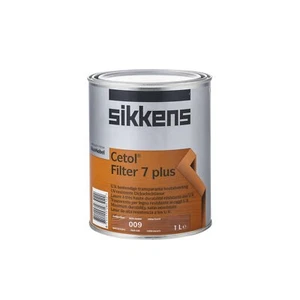Sikkens Cetol Filter 7 Plus 1L Dark Oak Timber Stain Weather and UV Resistant - Picture 1 of 10