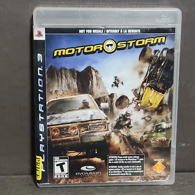 MotorStorm PlayStation 3 PS3 reacondicionado Foto 1 de 4