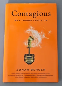 Contagious: Why Things Catch On - 2013 Hardcover By Berger, Jonah - VERY GOOD - Picture 1 of 3