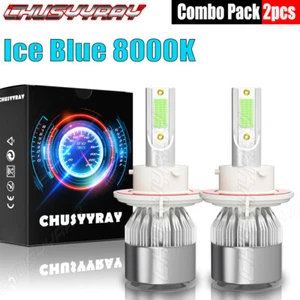 Kit de 2 faros LED alto/bajo de 8000 k bombillas azul hielo para Ford Mustang GT 2005-2012 - Imagen 1 de 12