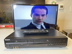 Sony DVD VHS Combo Player SLV-D380P Hi-Fi VCR Stereo Recorder with Remote TESTED - Picture 1 of 21