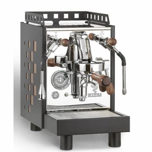 Bezzera Aria Square Black Wood Espresso and Cappuccino , free ship Worldwide - Picture 1 of 2
