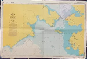 Admiralty 4814 NORTH PACIFIC OCEAN BERING SEA NORTHERN PART Nautical Genius Map - Picture 1 of 8
