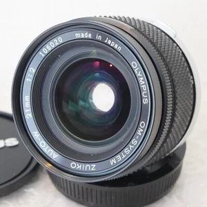 Near MINT Olympus OM System Auto-W 21mm F/2 MF Lens from Japan - Picture 1 of 18