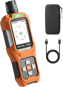 CT-580 Tragbarer CO-Melder | Wiederaufladbar mit Alarm, TFT-Display, 0-1000PPM - Bild 1 von 8