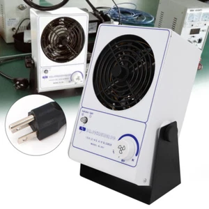 PC Ionizing Air Blower Fan Ion Anti Static Elimination Eliminator Adjustable - Picture 1 of 14