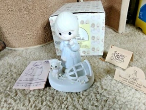 Precious Moments 1989 "The Lord Giveth And The Lord Taketh Away" 100226 W/Box - Picture 1 of 7