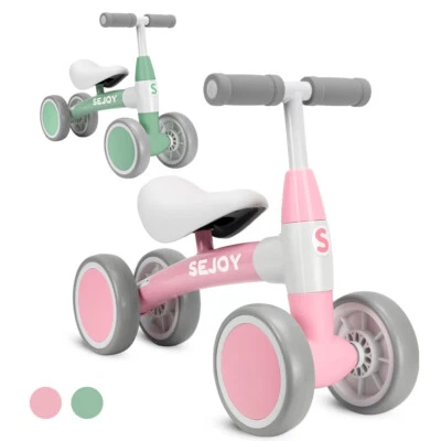 SEJOY Baby Balance Bike Toys for 1 Year Old Toddler Gifts No Pedal First Riding - Image 1 of 4