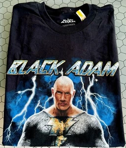 DC Black Adam Shirt Featuring Dwayne Johnson The Rock MEDIUM NEW - Picture 1 of 2