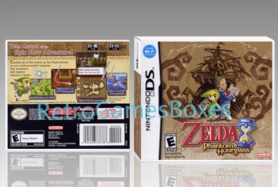 Boitier du jeu THE LEGEND OF ZELDA THE PHANTOM HOURGLASS. SANS LE JEU. DS. - Photo 1/4
