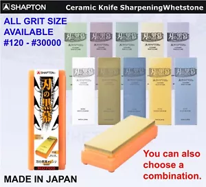 SHAPTON Ha No Kuromaku piedra afilar cerámica #120-#30000 nueva japón - Imagen 1 de 45