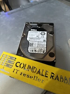 DELL HITACHI 3.5" 2TB 7.2K 6GBPS SATA HARD DRIVE - V9H6C HUS722T2TALA600 - Image 1 of 4