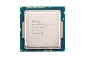 Intel Xeon E3-1241 v3 3.50GHz Quad-Core 8MB LGA1150 Processor P/N: SR1R4 Tested - Picture 1 of 2